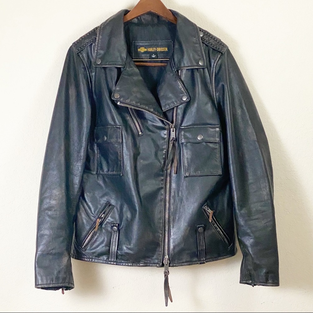 Harley-Davidson Wild Distressed Eagle Patch Biker… - image 6